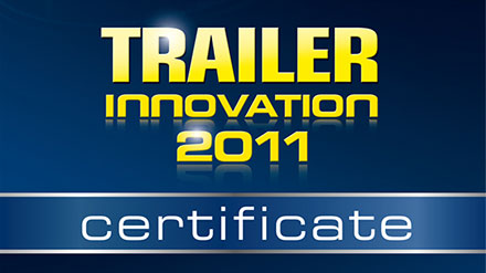 Auszeichnung Trailer Innovation 2011